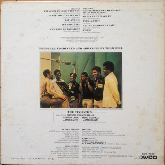 The Stylistics : Round 2 (LP, Album)