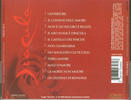 Premiata Forneria Marconi : Dracula - Opera Rock (CD, Album)