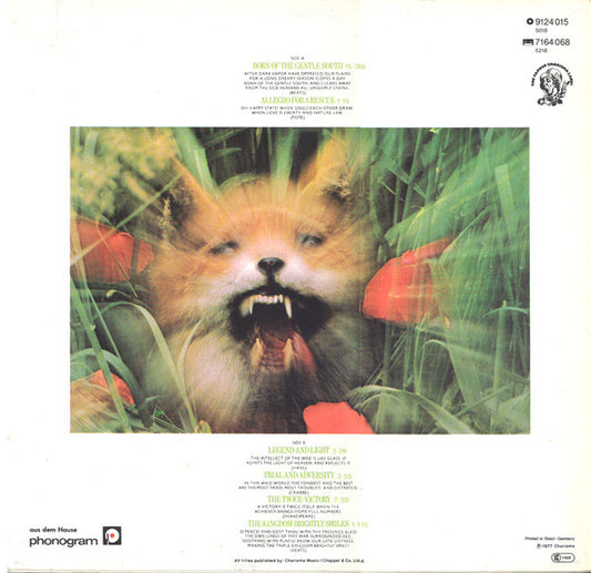 Bo Hansson : Music Inspired By Watership Down (LP, Album)