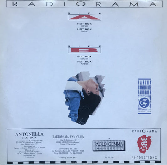 Antonella : Hot Box (12")