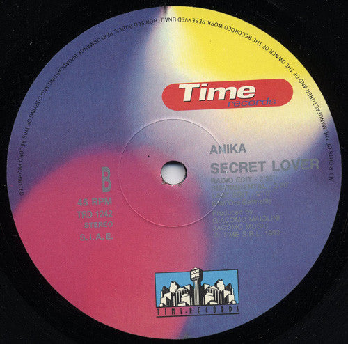 Anika (2) : Secret Lover (12")