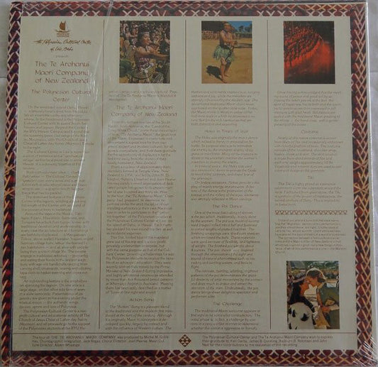 The Te Arohanui Maori Company Of New Zealand : Recorded At The Hollywood Bowl (LP, Pat)