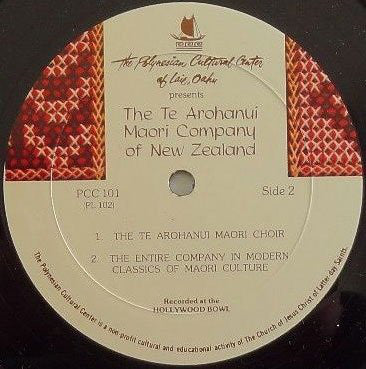 The Te Arohanui Maori Company Of New Zealand : Recorded At The Hollywood Bowl (LP, Pat)