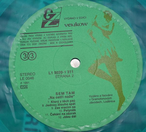 Sem Tam : Na Ostří Nože (LP, Album)