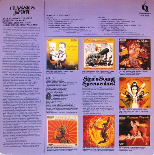 National Philharmonic Orchestra, Charles Gerhardt, Douglas Gamley, Eric Robinson (5) : Pomp & Circumstance (LP, Comp)