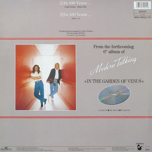 Modern Talking : In 100 Years… (Long Version - Future Mix) (12", Maxi)