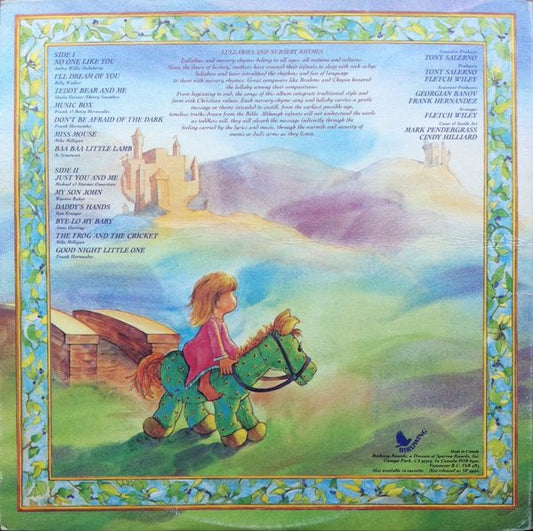 Candle (3) : Lullabies & Nursery Rhymes Volume 1 (LP, Album, Gat)