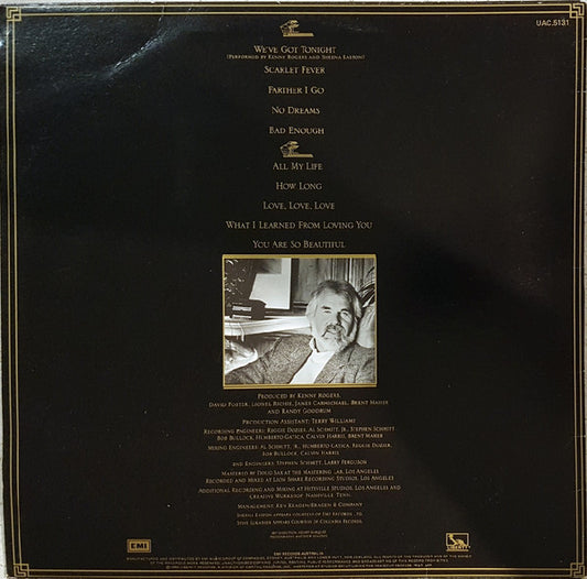 Kenny Rogers : We've Got Tonight (LP, Album)