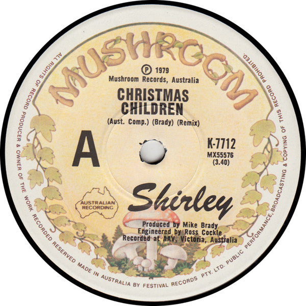Graeme Strachan : Christmas Time In The Neighbourhood/Christmas Children (7", Single, Pic)