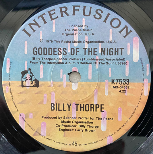 Billy Thorpe : Wrapped In The Chains Of Your Love (7", Single)