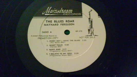 Maynard Ferguson : The Blues Roar (LP, Album, Mono, Promo)