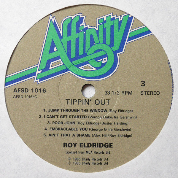 Roy Eldridge : Tippin' Out (2xLP, Comp)