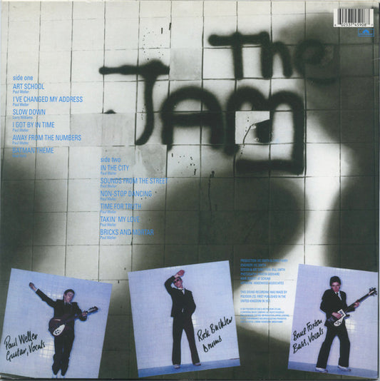 The Jam : In The City (LP, Album, RE, 180)