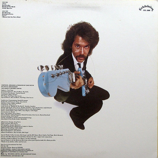 Gino Soccio : S-Beat (LP, Album)