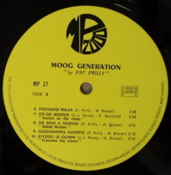 Pat Prilly : Moog Generation (LP)
