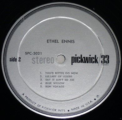 Ethel Ennis : Ethel Ennis (LP, Album)