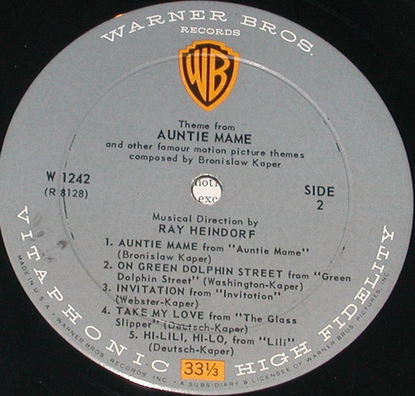 Bronislaw Kaper : Auntie Mame (LP, Mono)