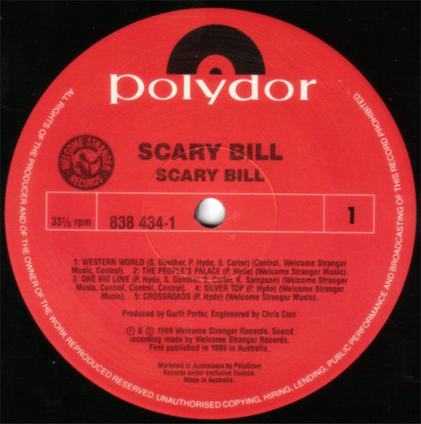 Scary Bill : Scary Bill (LP, Album)