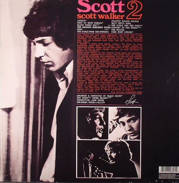 Scott Walker : Scott 2 (LP, Album, RE, RM, 180)