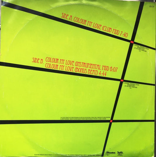Fun Fun : Colour My Love (12", Single)
