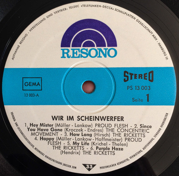 Various : Wir Im Scheinwerfer (LP, Album)