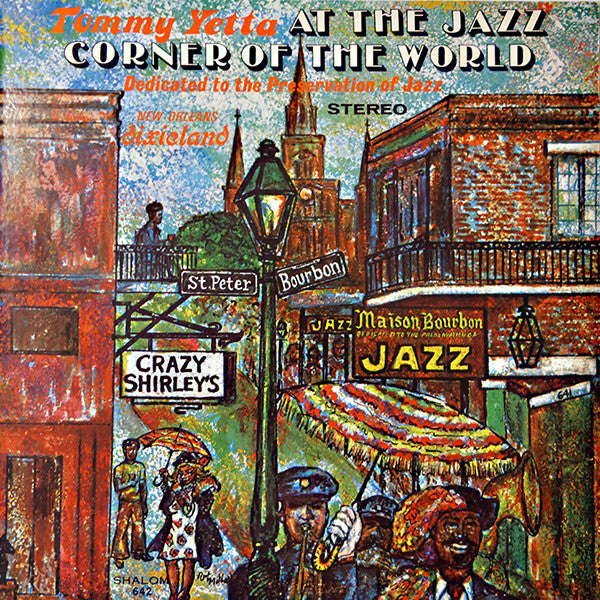 Tommy Yetta : At The Jazz Corner Of The World (LP)