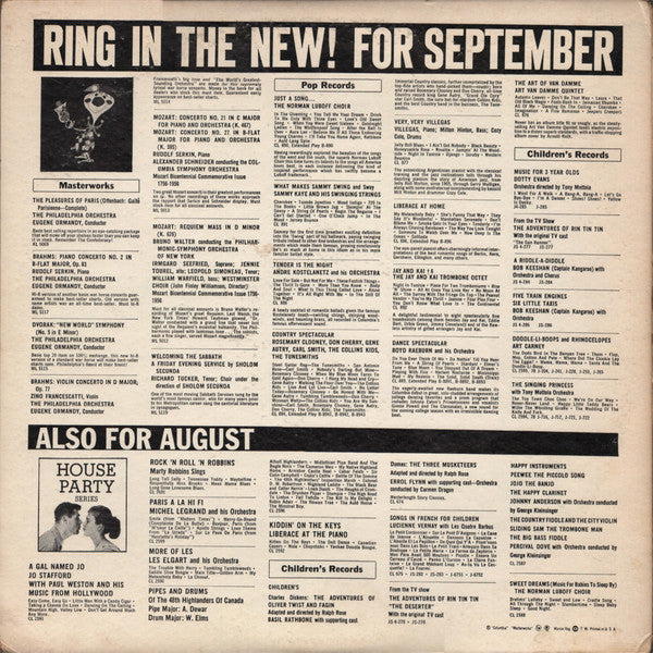 Goddard Lieberson, Ned Calmer, Arnold Michaelis : Columbia Retailer: Vol. 2, No. 1 (LP)