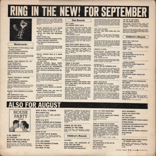 Goddard Lieberson, Ned Calmer, Arnold Michaelis : Columbia Retailer: Vol. 2, No. 1 (LP)