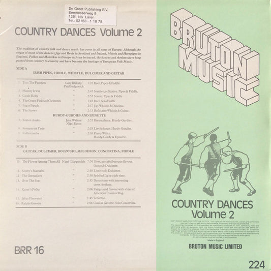 Various : Country Dances, Volume 2 (LP)