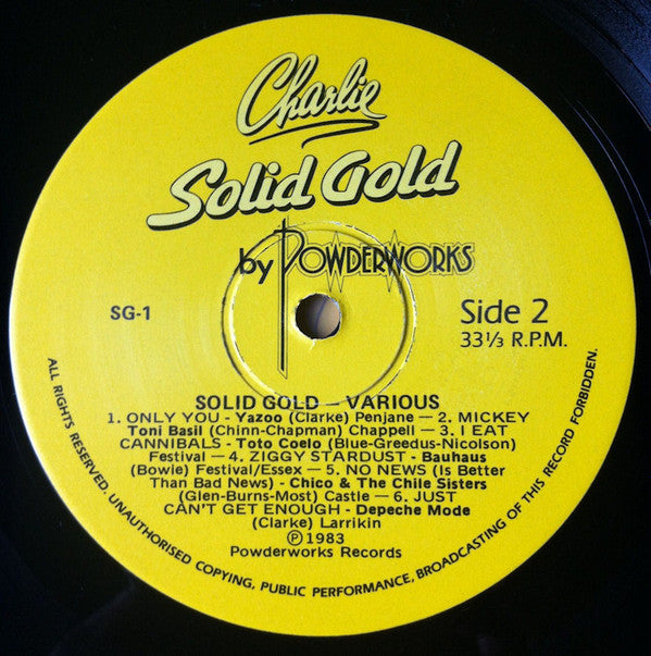 Various : Charlie Solid Gold (LP, Comp, Promo, Gat)