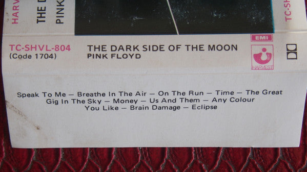 Pink Floyd : The Dark Side Of The Moon (Cass, Album, RE, Dol)