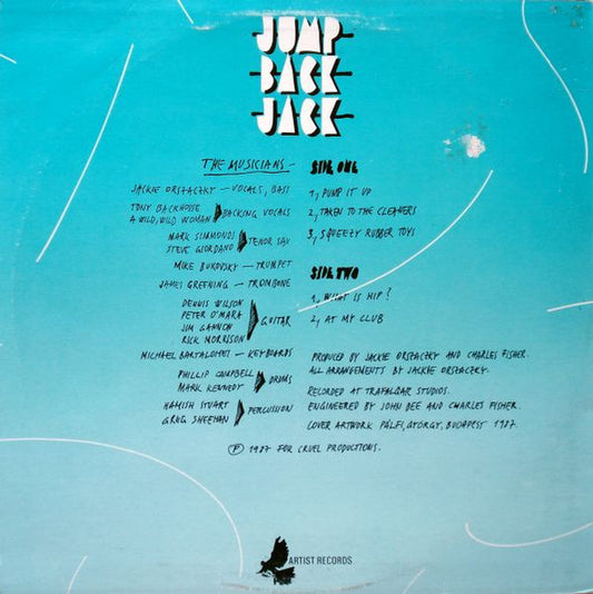Jump Back Jack* : Jump Back Jack (LP, Album)