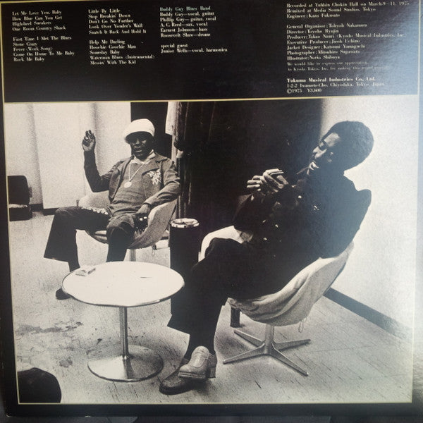Junior Wells & Buddy Guy : Live Recording At Yuhbin-Chokin Hall On March-1975 (2xLP)
