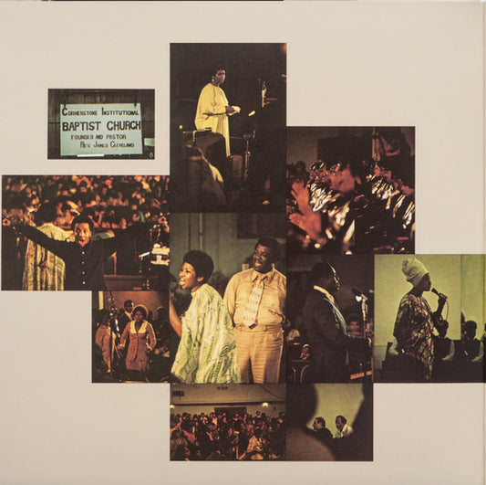 Aretha Franklin With Rev. James Cleveland & The Southern California Community Choir : Amazing Grace (2xLP, Album, RE, 180)