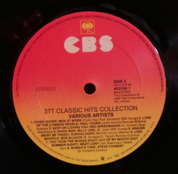 Various : 3TT Classic Hits Collection (LP, Comp)