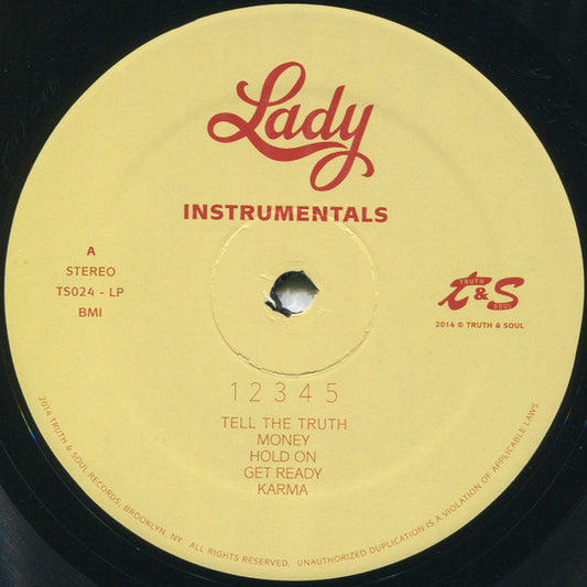Lady (14) : Lady Instrumentals (LP, Album)