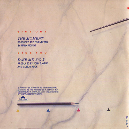 Mondo Rock : The Moment (7", Ltd, pic)
