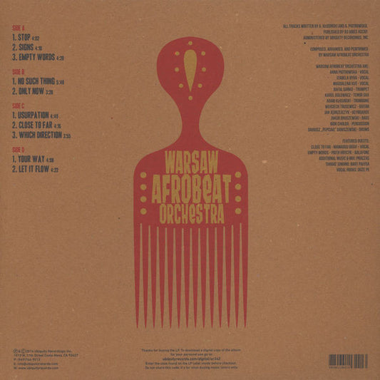 Warsaw Afrobeat Orchestra : Wëndelu (2xLP)