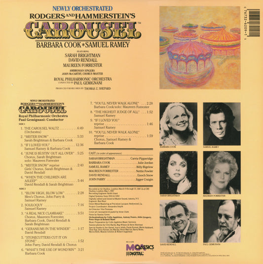 Rodgers & Hammerstein - Royal Philharmonic Orchestra, Paul Gemignani : Carousel (LP, Album)