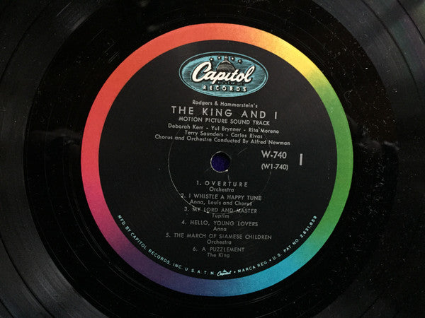 Rodgers & Hammerstein : The King And I (LP, Album, Mono)