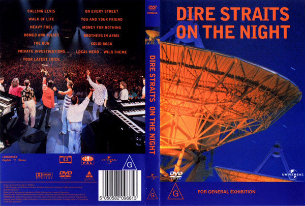 Dire Straits : On The Night (DVD-V, Copy Prot., PAL)