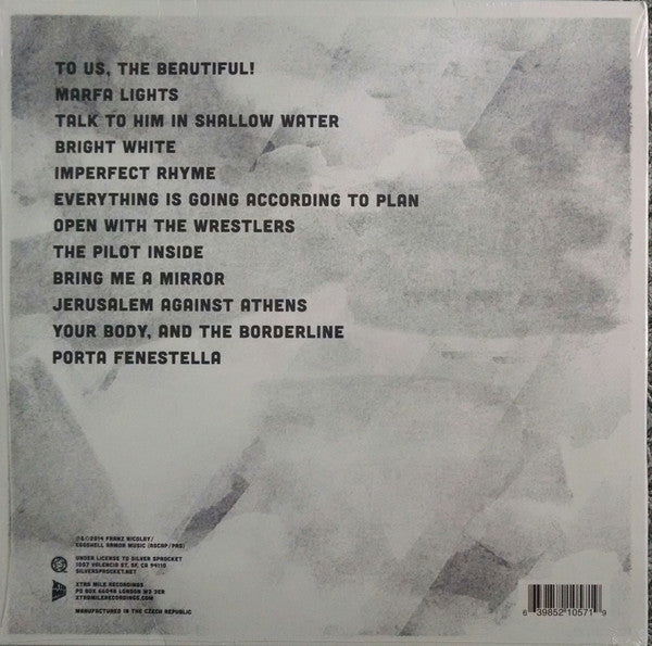 Franz Nicolay : To Us The Beautiful (LP, Ltd)