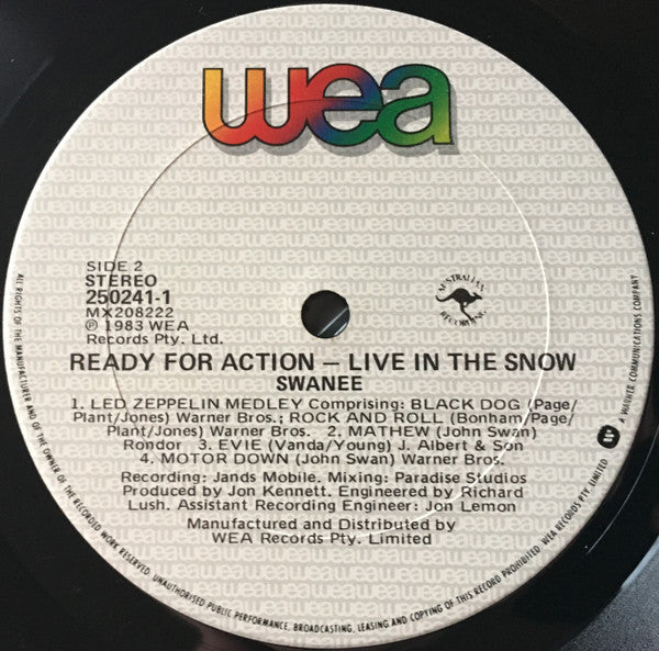Swanee : Ready For Action! - Live In The Snow (LP)