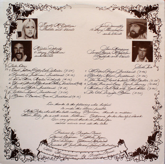 Raglan Road : Irish Folk Songs (LP)