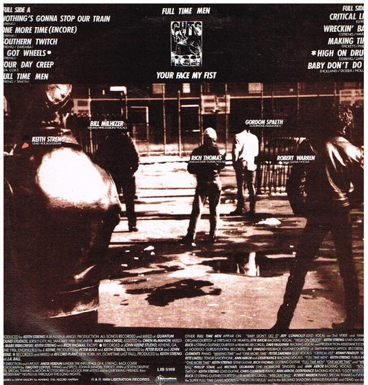 Full Time Men : Your Face My Fist (LP, Album)