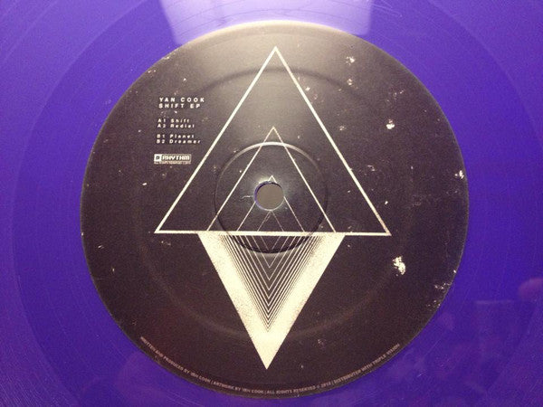 Yan Cook : Shift EP (12", EP, Pur)