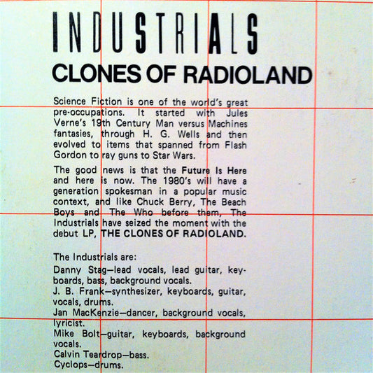 Gary Myrick & The Figures, The Tremblers, The Silencers (2), Industrials : 4 Play (12", Maxi, Promo, Smplr, Car)