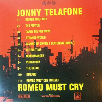 Jonny Telafone : Romeo Must Cry (LP, Album, Red)