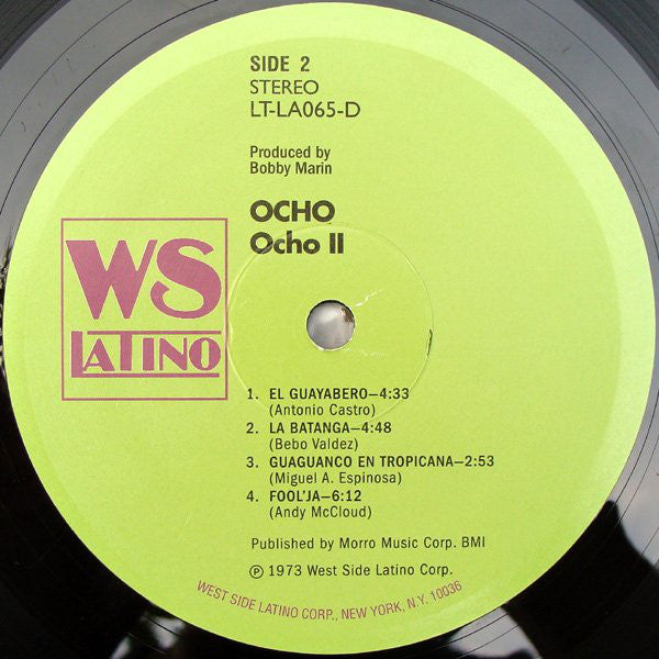 Ocho : Ocho II (LP, Album, RE)