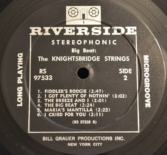 The Knightsbridge Strings : Big Beat (LP, Album)